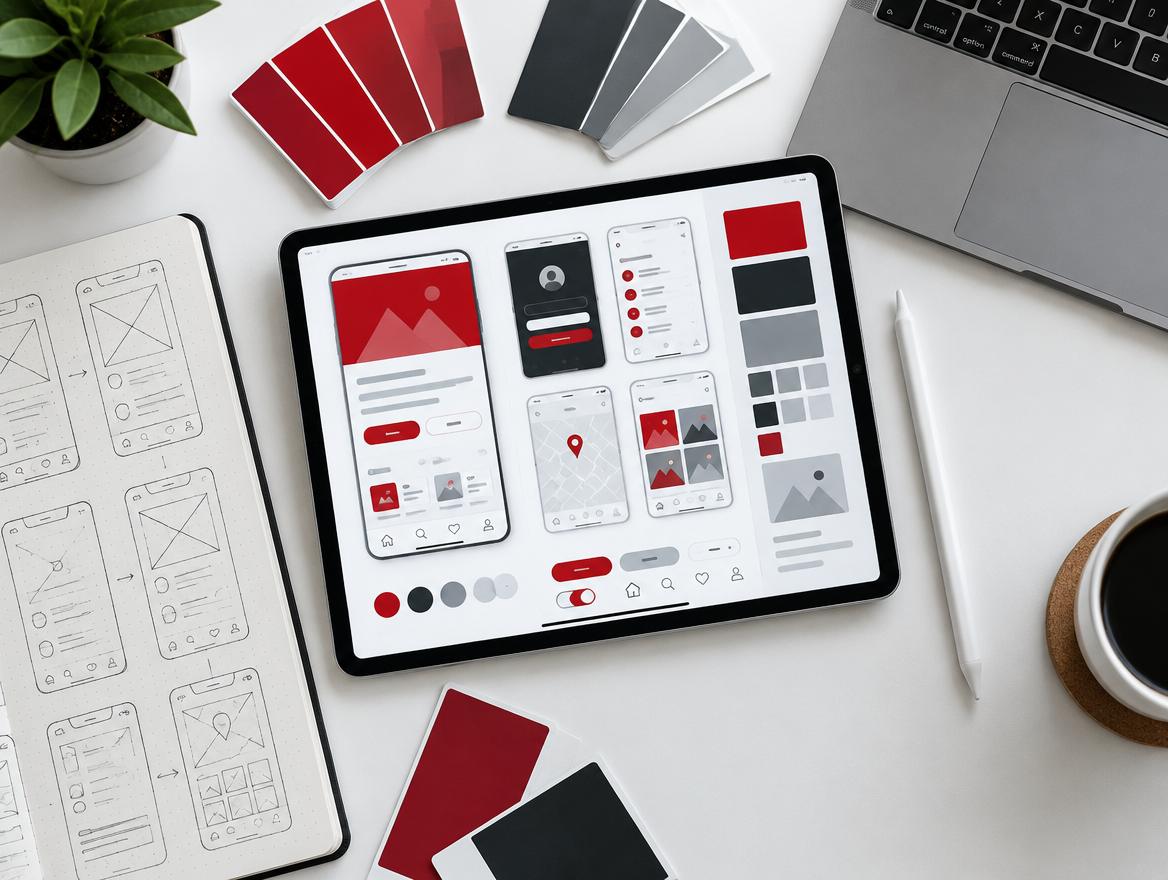 Website UI/UX design